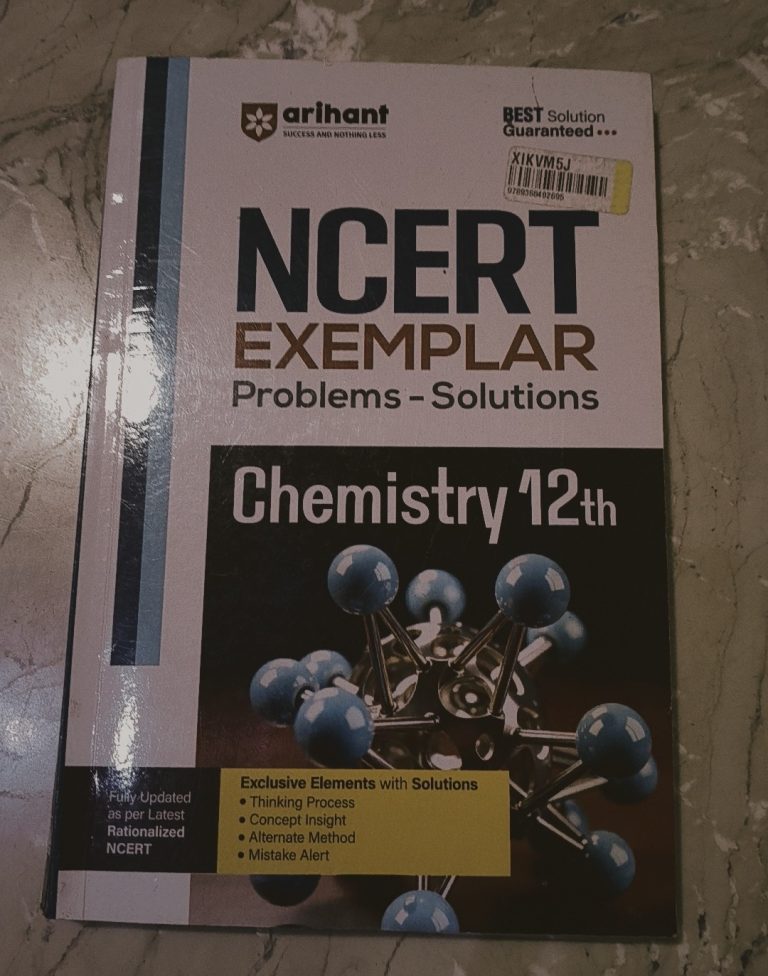Hc verma ,NCERT exampler (chemistry)