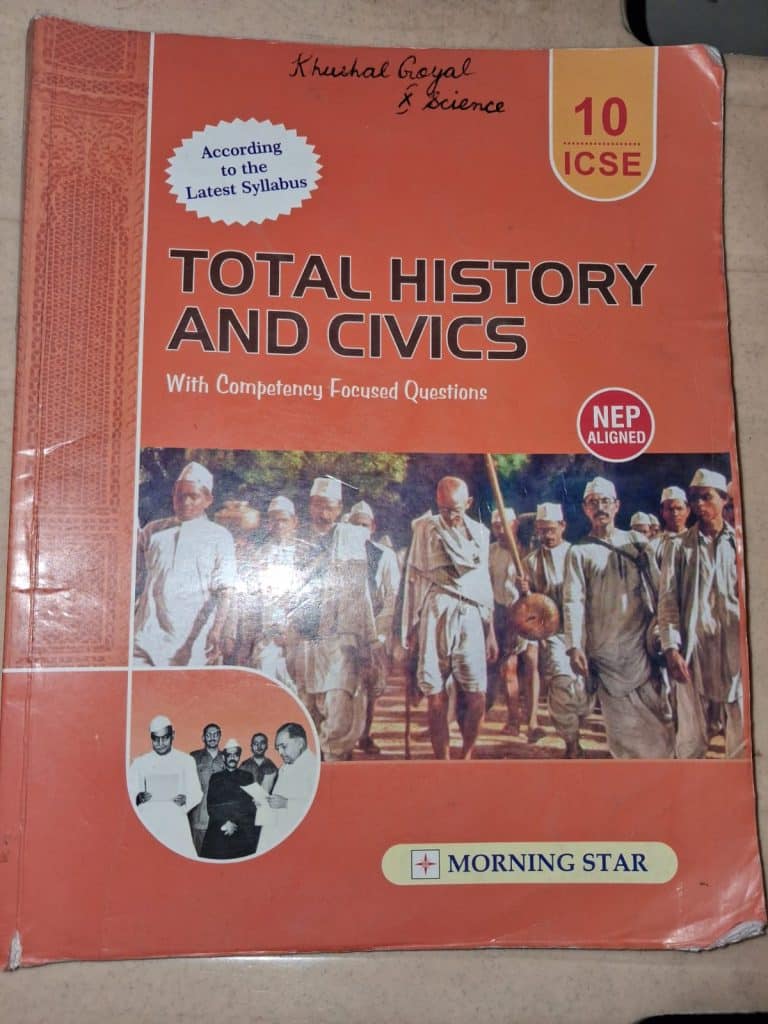 Total History And civics for 10 by Morning Star