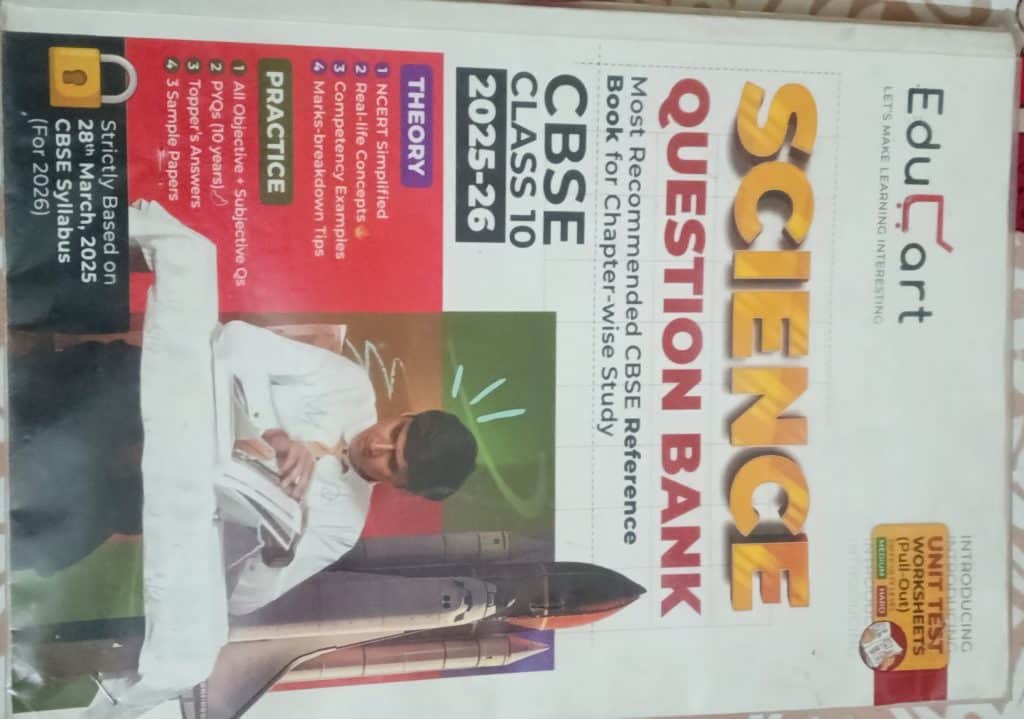 Science question bank cbse class 10