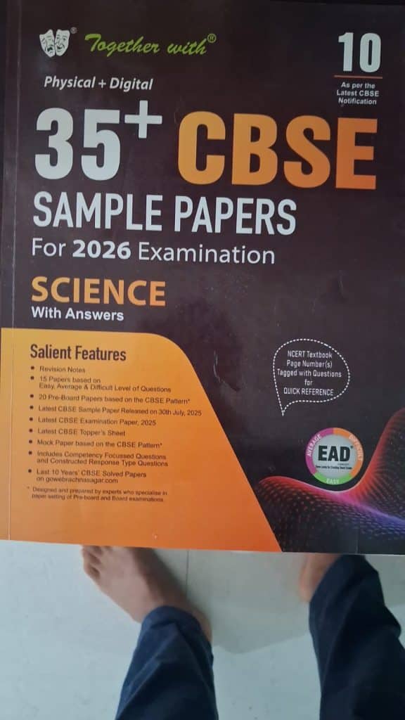 together with cbse 35+ sample papers science
