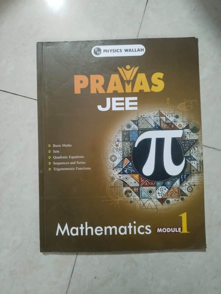 pw prayas jee 2025-26 PCM module set photo 3