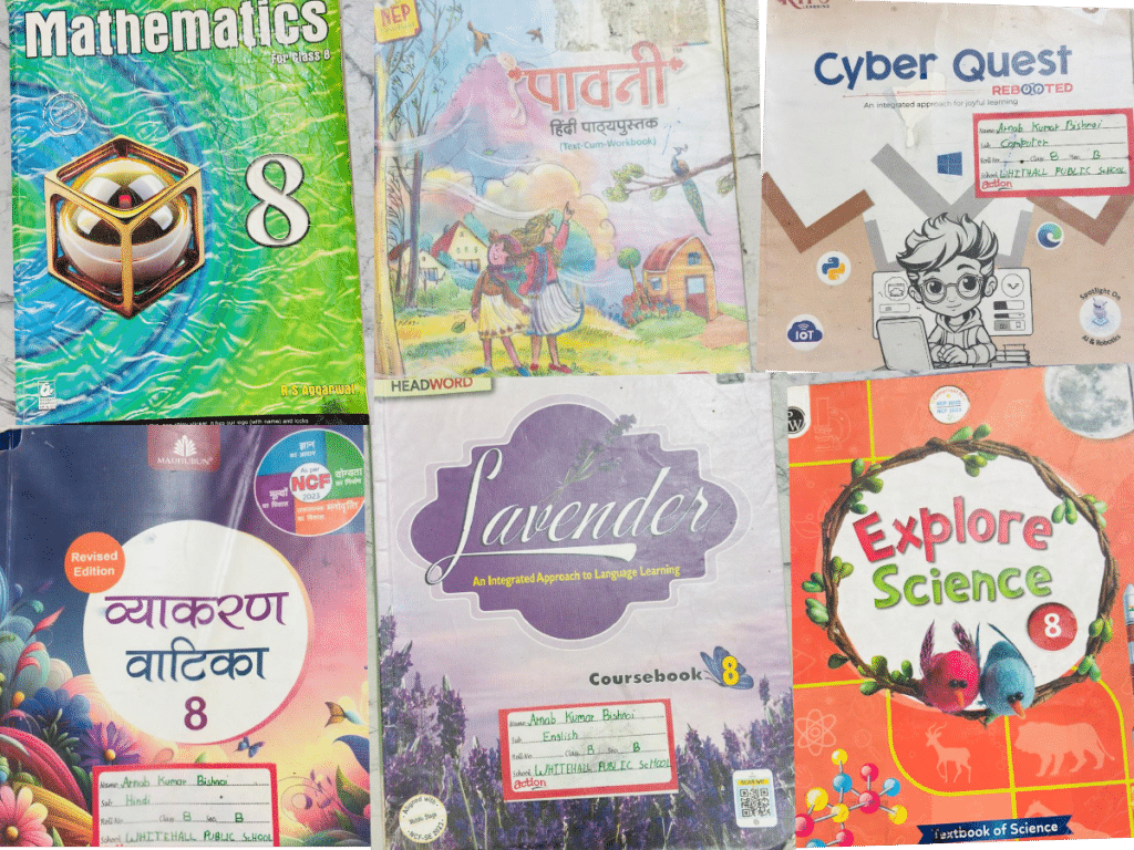 full set of class 8 cbse