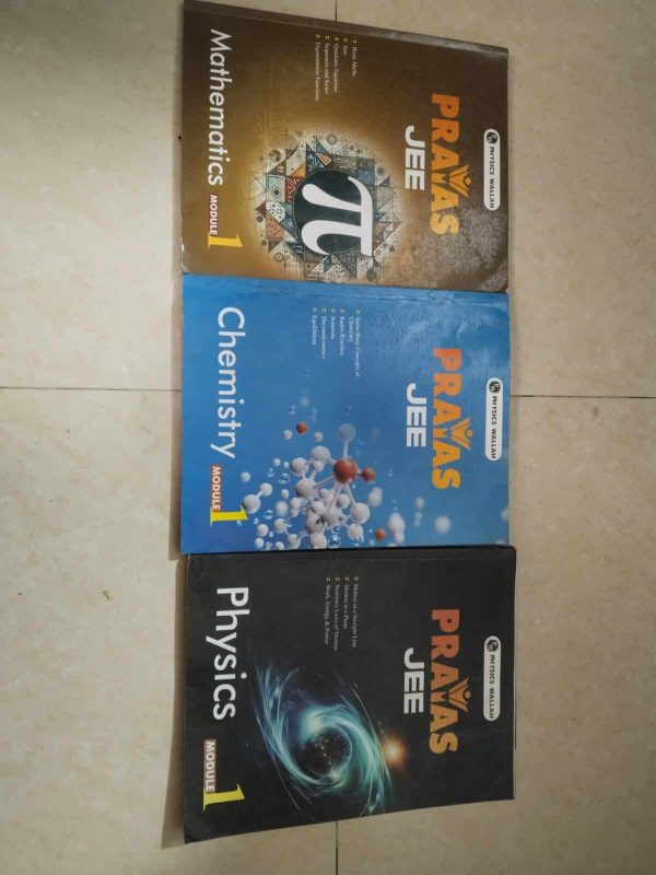 pw prayas jee 2025-26 PCM module