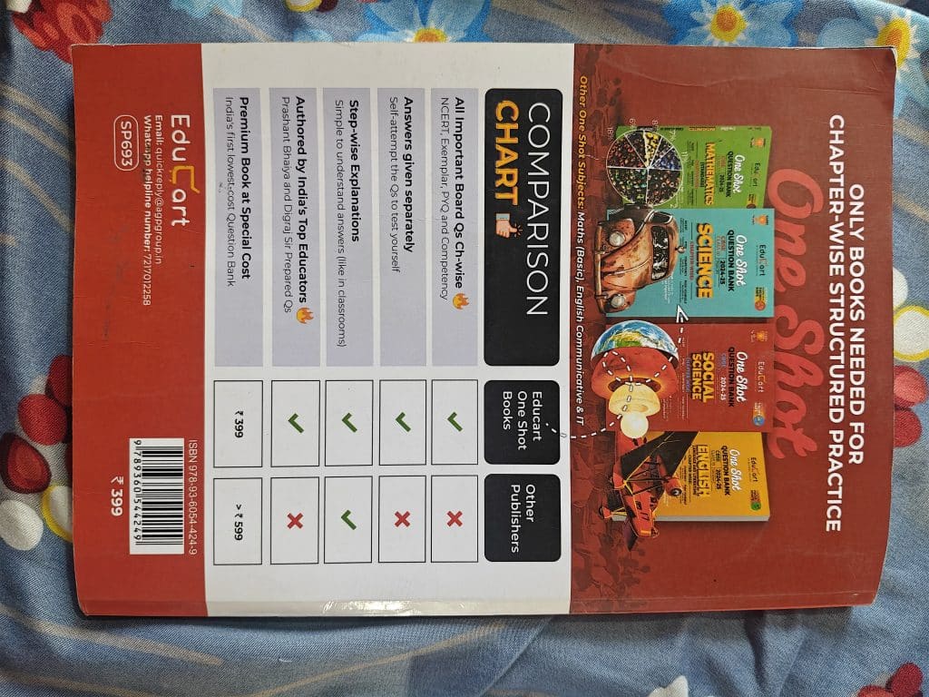 Educart Oneshot Sst Class 10 2024-25