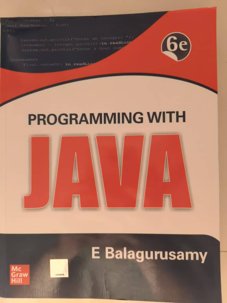 Programming with java