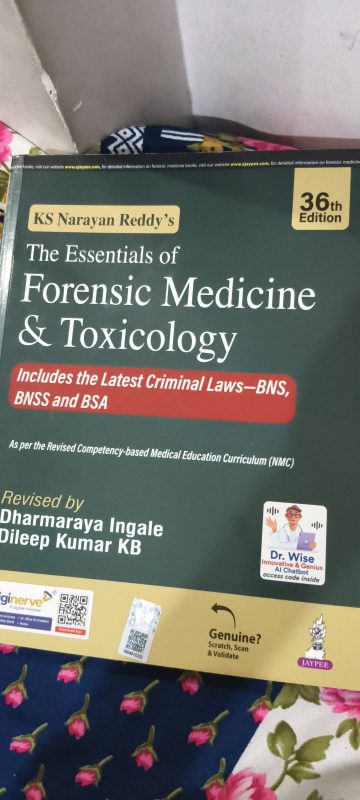 The Essentials of Forensic Medicine and Toxicology