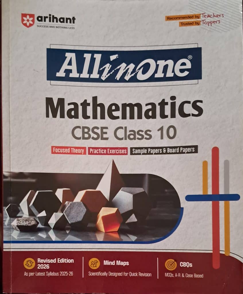 All In One Mathematics CBSE Class 10th
