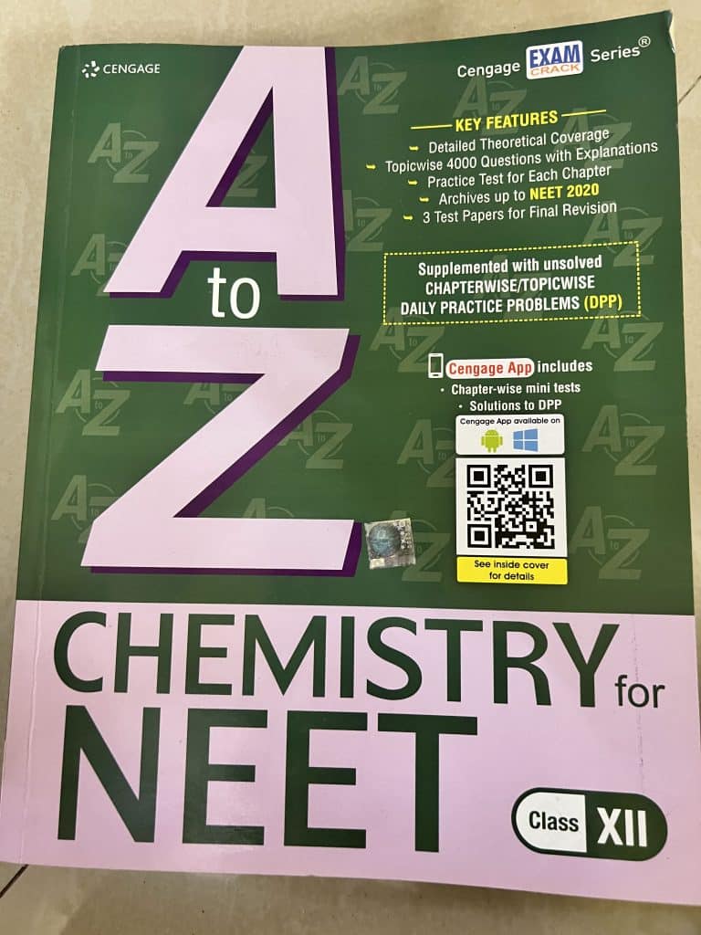 A to Z chemistry NEET book