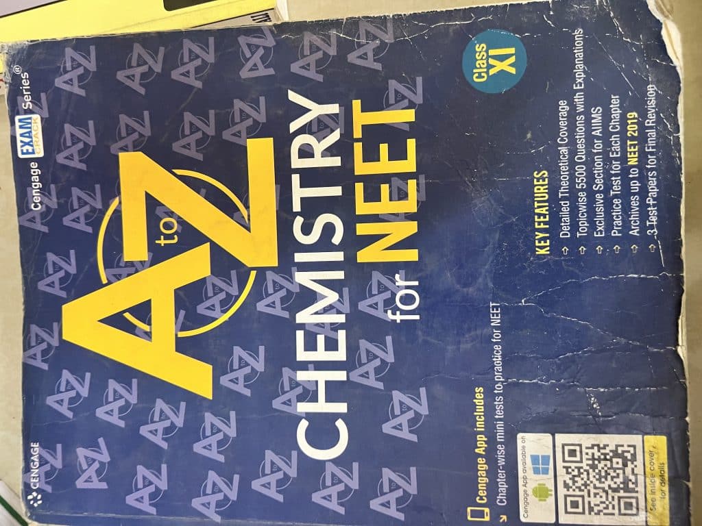 A to Z chemistry NEET book photo 3
