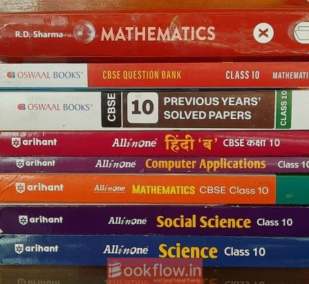 Class 10th BUNDLE- All in one + PYQ’s + RD Sharma