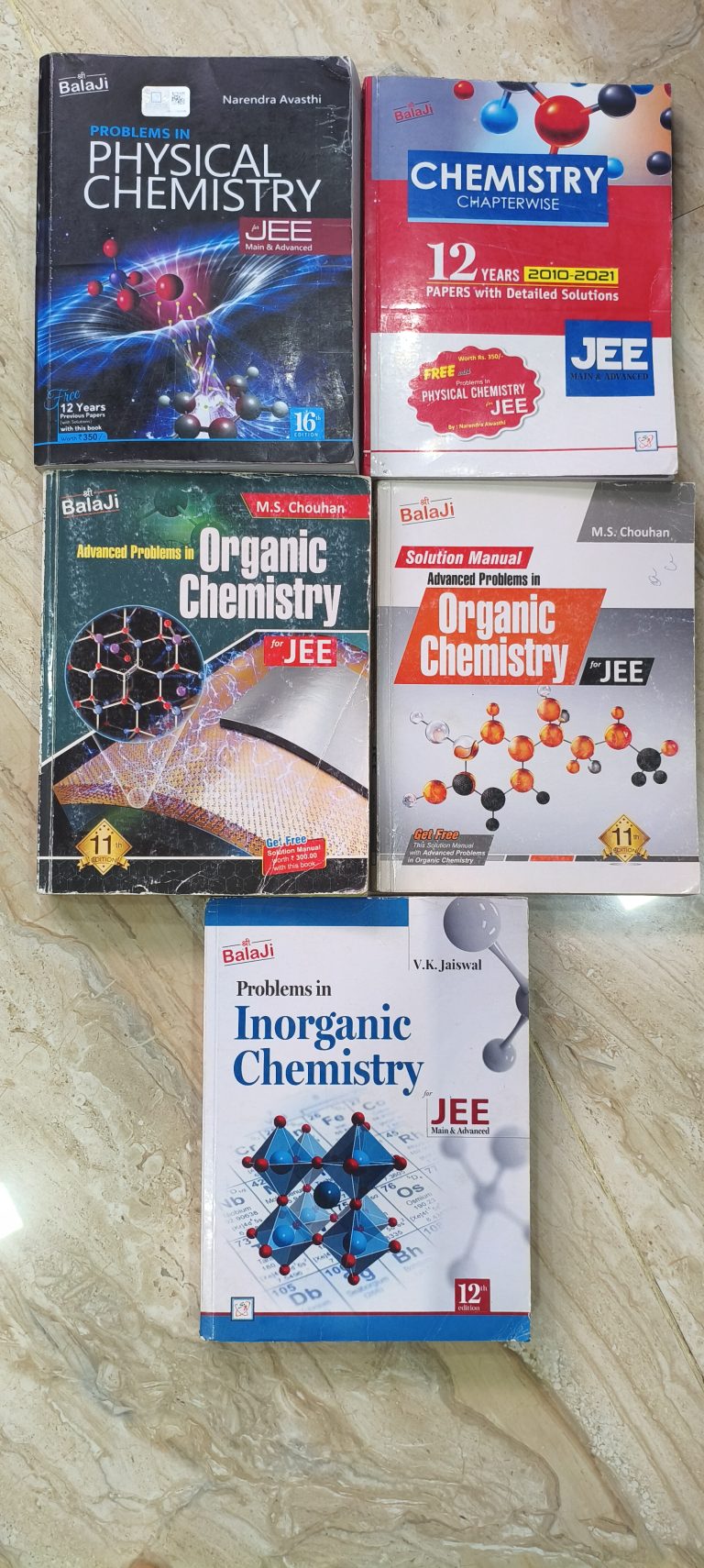 JEE Chemistry Books