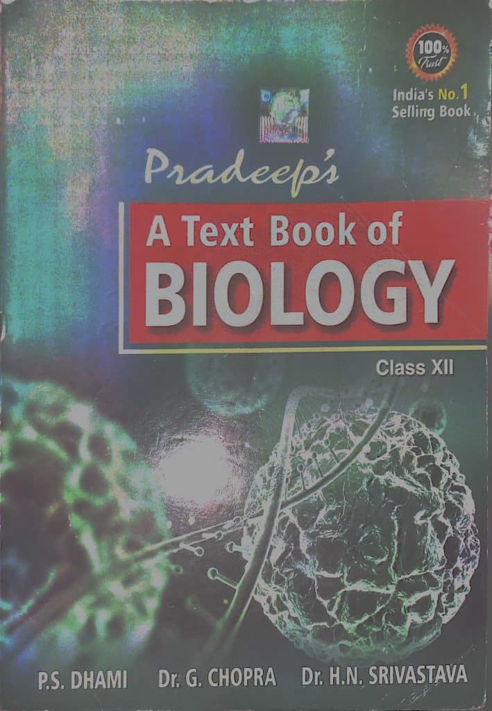 Pradeep Biology 12th, P.S.Dhami