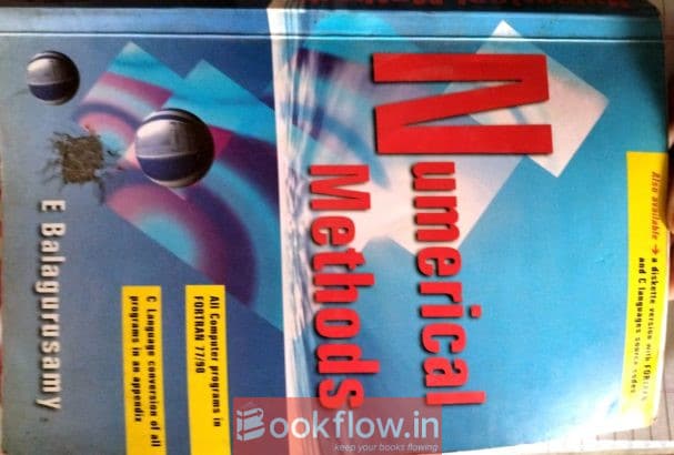 NUMERICALS METHODS, BY E BALAGURUSAMY