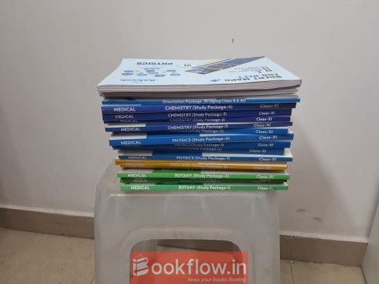 Aakash Class 11th and 12th Packages + extra books