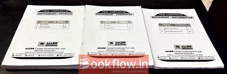 ALLEN PCM Board + JEE Intensive Revision Pack