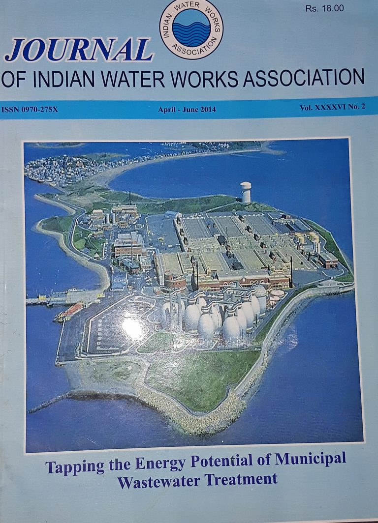 Journal of Indian water works association