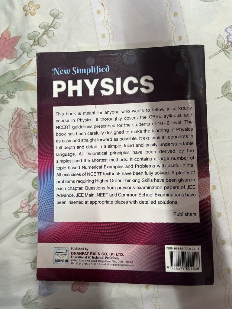 Physics reference book class 11 SL Arora vol 2 photo 2