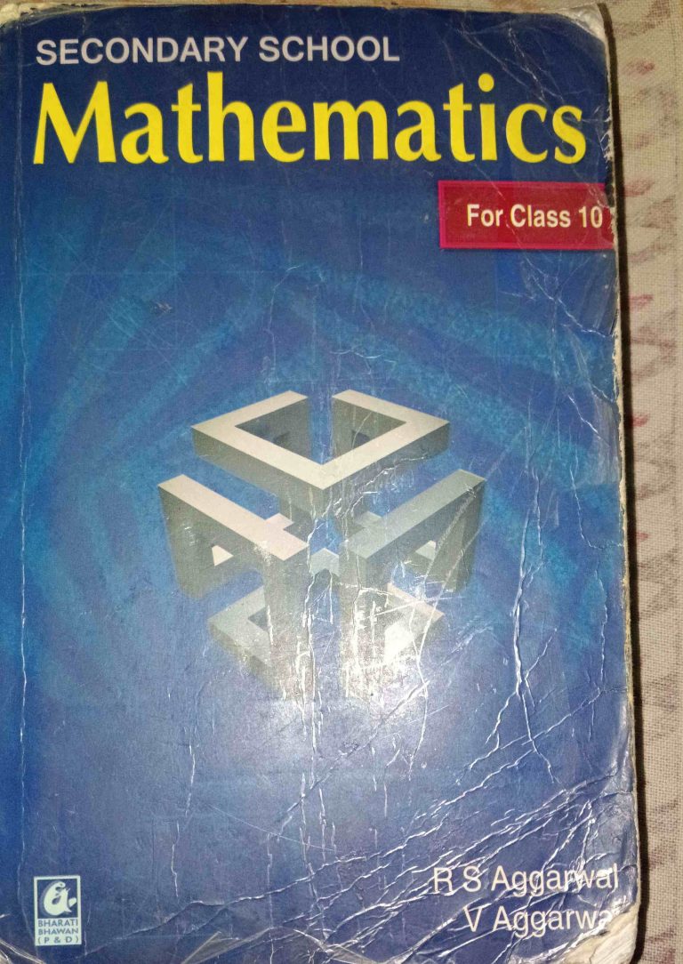 Aggarwal and V Aggarwal Textbook for Class 10