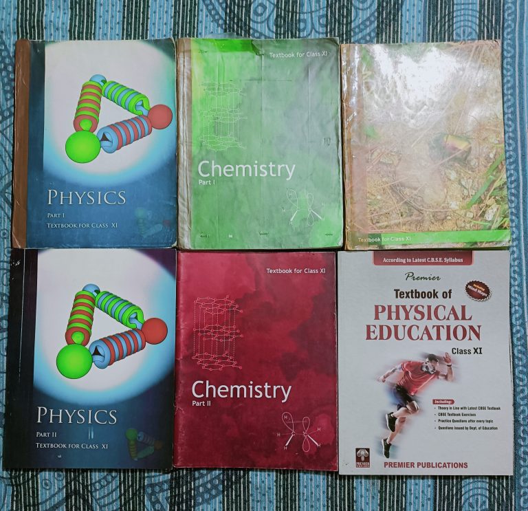 Class 11 PCB NCERT Full Set with English & PE