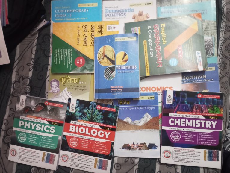 English hindi math science social