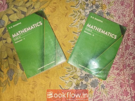 RD Sharma Mathematics Class XI Vol 1 & 2