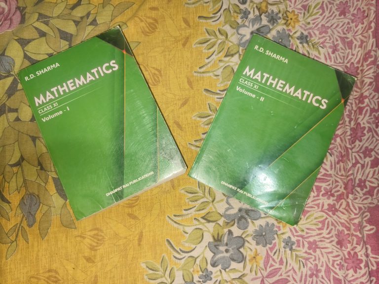 RD Sharma Mathematics Class XI Vol 1 & 2