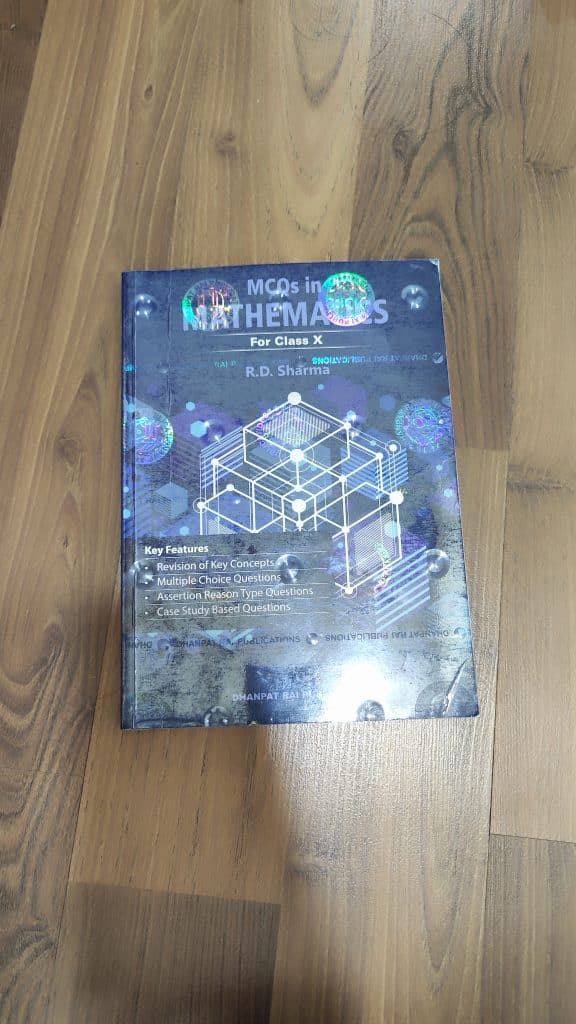 R. D. Sharma MCQs book