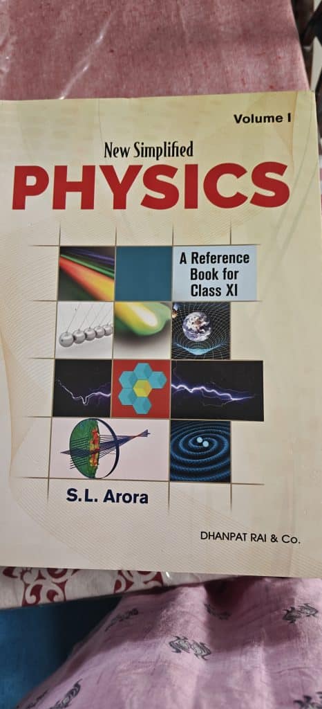 SL Arora Physics Class 11 Vol1