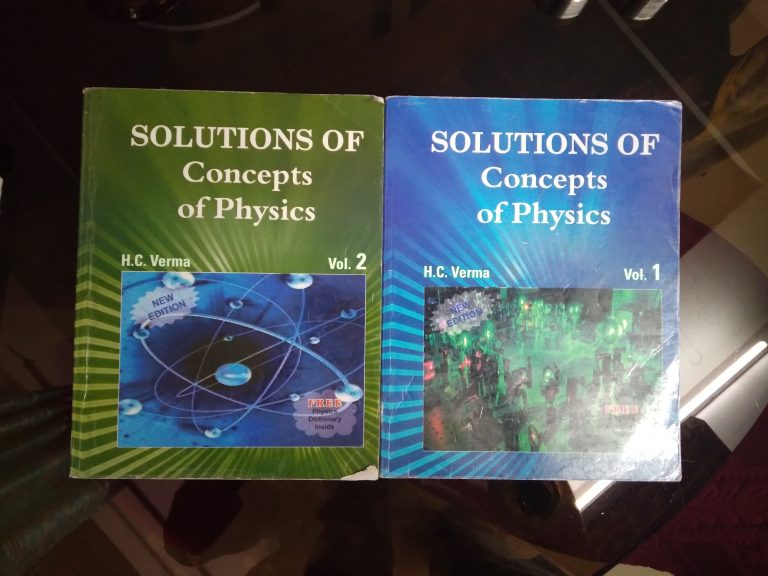 Hc verma part 1 and part 2 with solutions