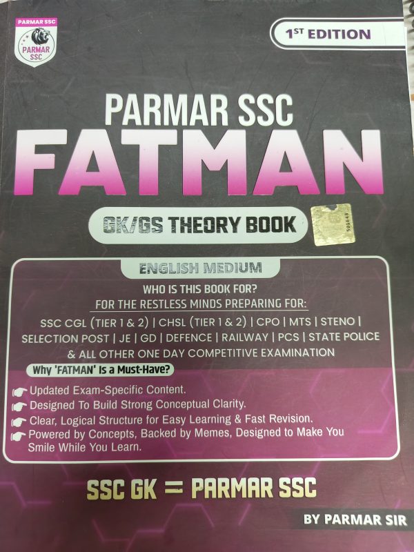 FATMAN PARMAR SSC 1st EDITION