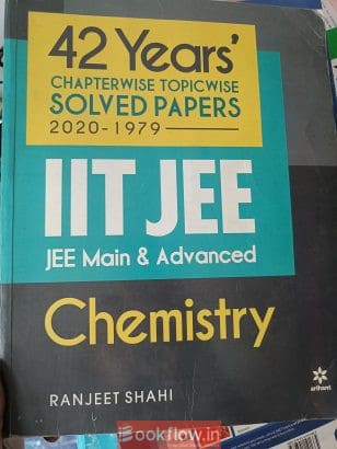 Arihant 42 years solved papers, chemistry & physic
