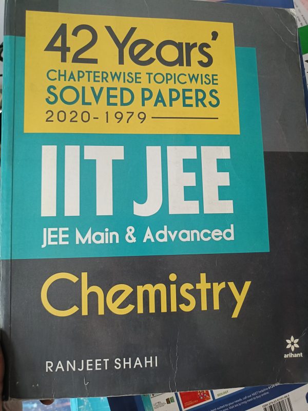 Arihant 42 years solved papers, chemistry & physic