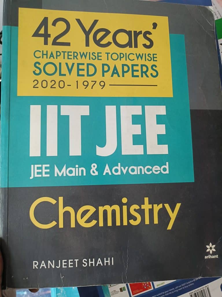 Arihant 42 years solved papers, chemistry & physic