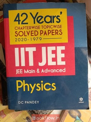 Arihant 42 years solved papers, chemistry & physic
