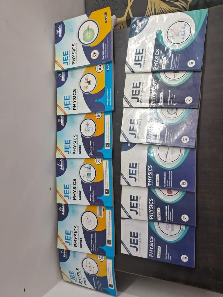 Aakash Jee modules full set 11th and 12th