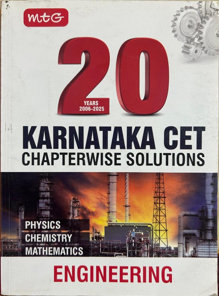 Karnataka Cet Chapterwise Solutions 2006-2025