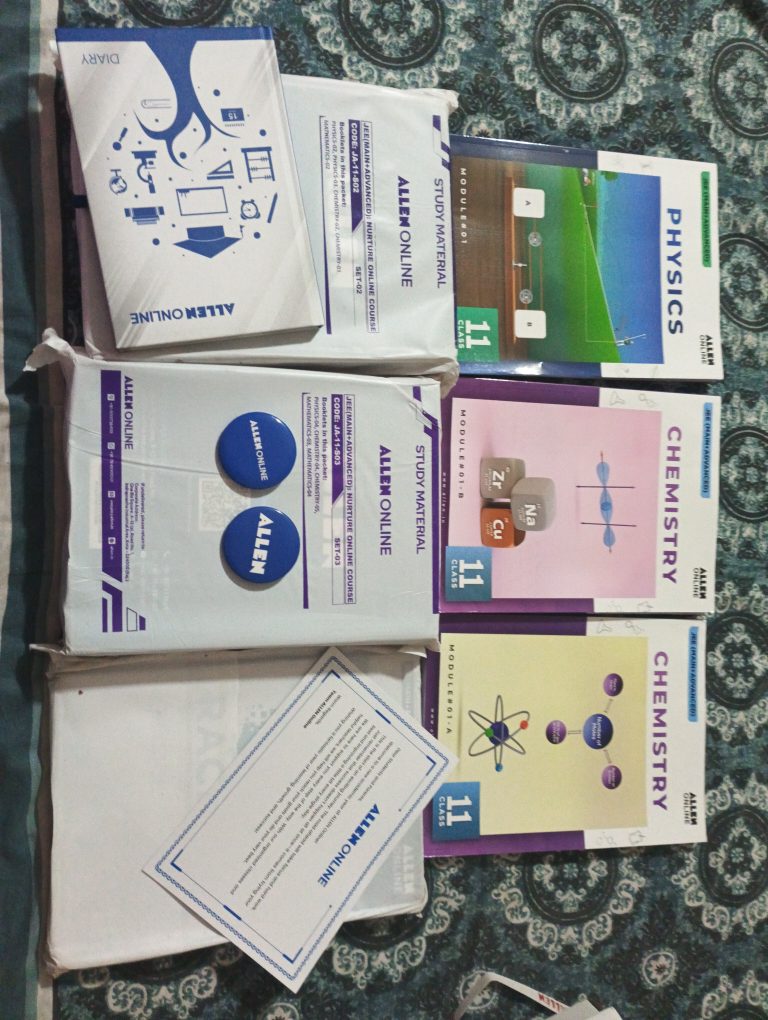 ALLEN Modules (JEE NURTURE XI Main+Adv.) +DPP Free