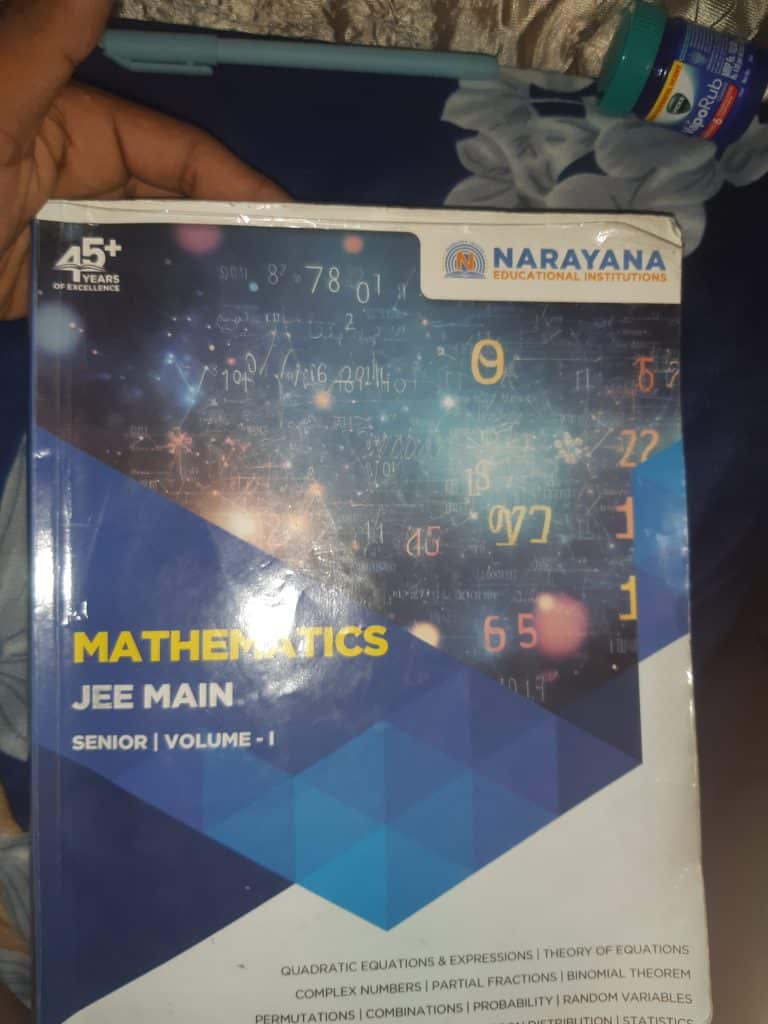 Jee mains senior narayana set photo 2