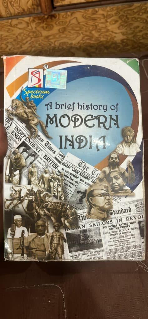 The brief history of mordern Inndia