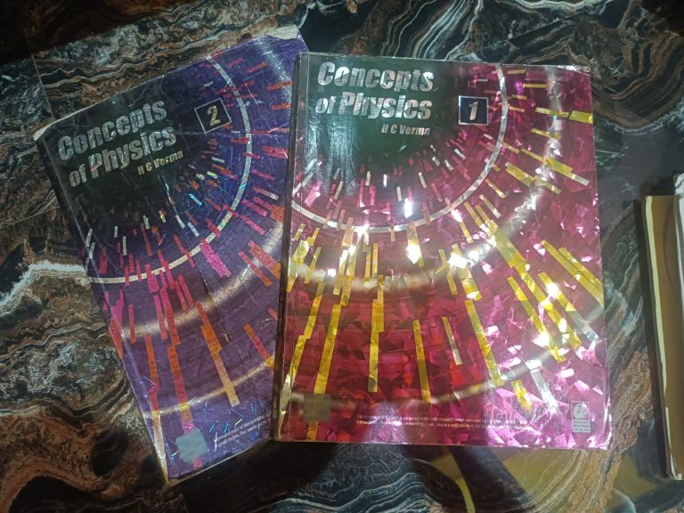 HC Verma physics (Part 1 & part 2)