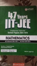 Arihant 47 years IIT JEE pyq