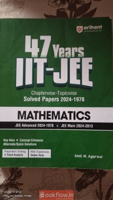 Arihant 47 years IIT JEE pyq