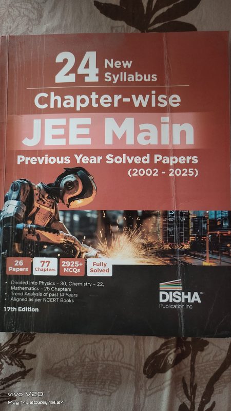 Disha chapter wise JEE mains pyq (2002-25)