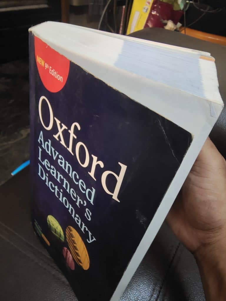 Oxford Advanced Learner’s Dictionary