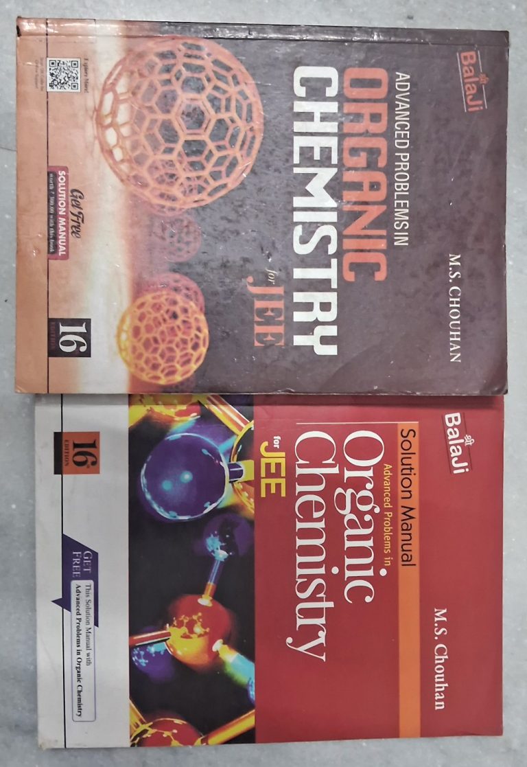 Advanced Problems in Organic Chemistry, ms chouhan