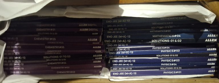 JEE Allen modules english (class XII and class XI)