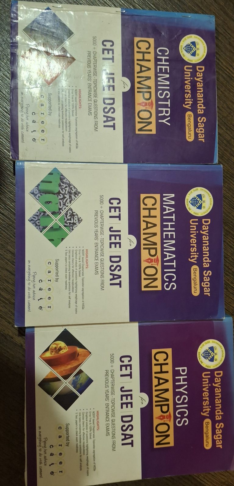 Kcet examination books