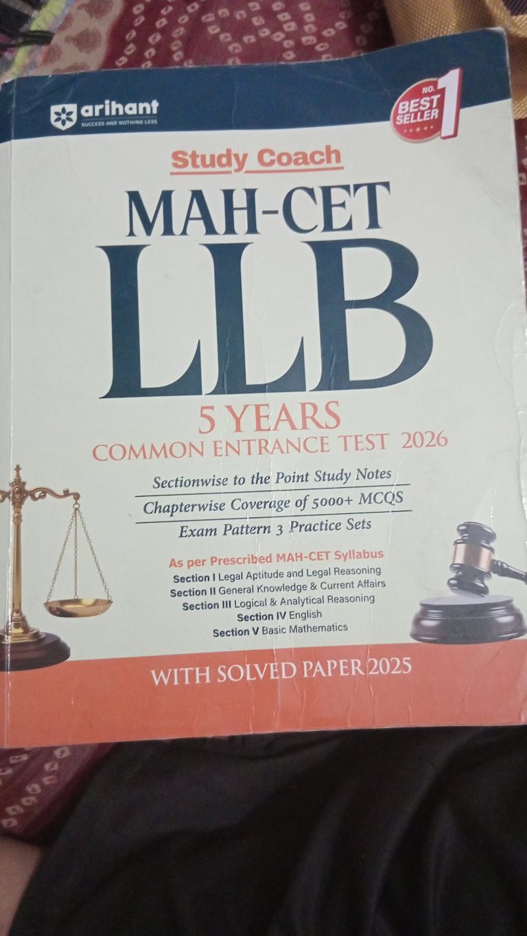 Mah Cet LLB 5Year