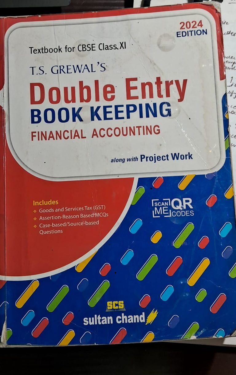 T.s Grewal, Book Keeping