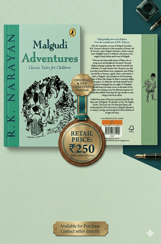 Malgudi Adventures Classic Tales for Children